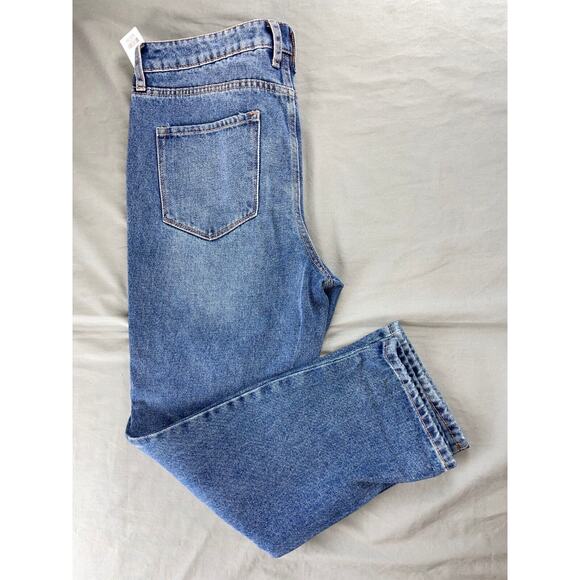 RSQ Destroyed Button Fly 100% Cotton Denim Boyfriend Jeans. Women's 29, NWT!! - Picture 3 of 9